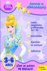 APRENDEELABECEDARIO(3-6AOS).PRINCESASDISNEY(+POSTER) - VVAA (PLANETAINFANTIL) - HIPERnatural.COM