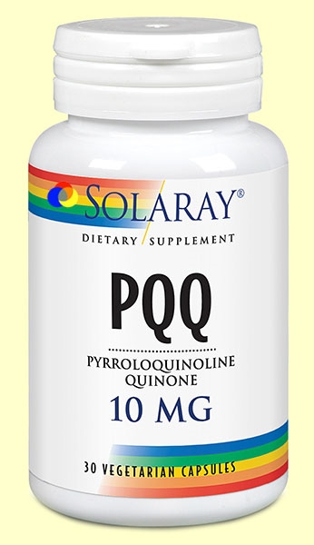 PQQ10mg-Antioxidante-Solaray-30cpsulasvegetales (Solaray)