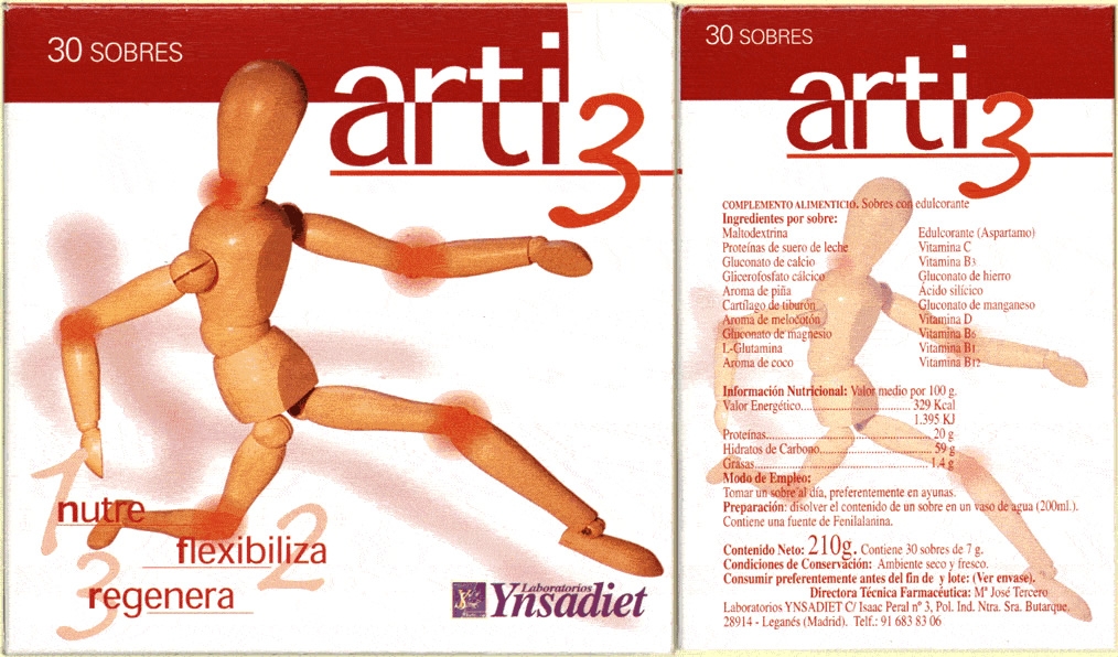 Arti3-LaboratoriosYnsadiet-30sobres (Ynsadiet)