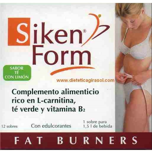 SIKENFORMFATBURNERSL-CARNITINAsaborFrambuesa-12Sobres-Lab.DIAFARM (DIAFARM)