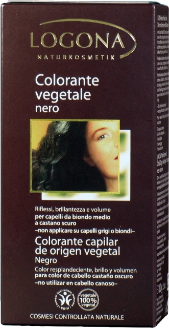 COLORANTEVEGETALPOLVONEGRO100grs.LOGONA (LOGONA)