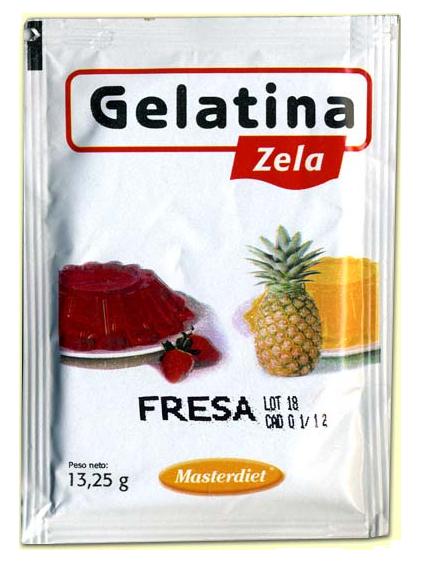 GELATINAZELAFRESA (Masterdiet)