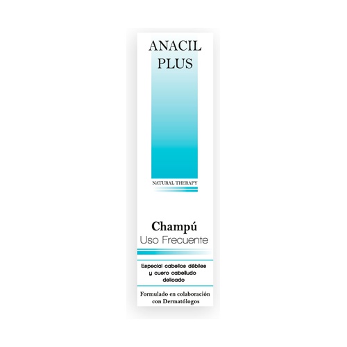 ChampUsoFrecuenteCabellosDbilesyCueroCabelludoDelicado (Anacil Plus)