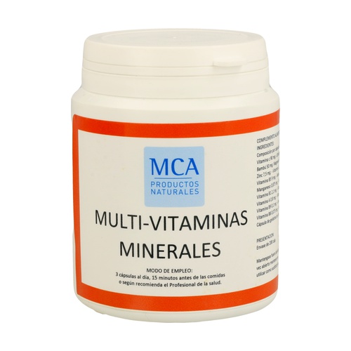 MultivitaminasyMinerales (MCA Productos Naturales)