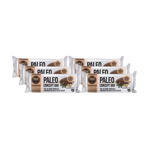 PackBarritaPaleoConceptBar(SaborCacaoMacadamia) (Gold Nutrition)