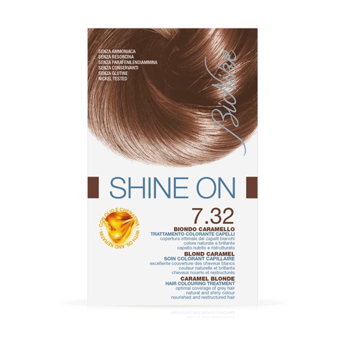 ShineOn7.32Tratamientodecoloracinparaelcabellorubiocaramelo (Bionike)