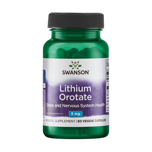 Orotatodelitio,5mg (Swanson)