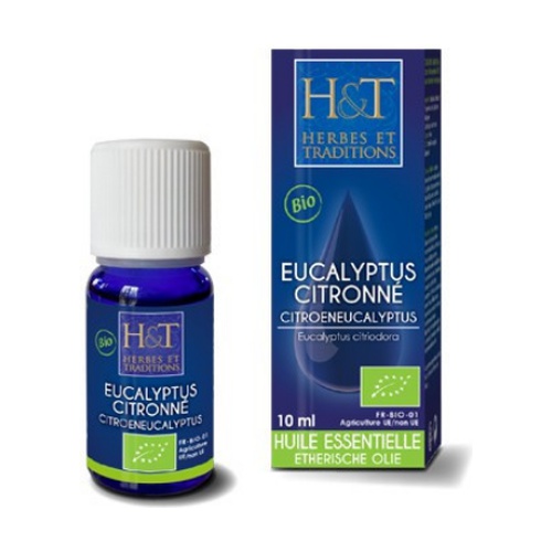Huileessentielled'eucalyptuscitronn(Ecalyptuscitriodora)bio (Herbes & Traditions)